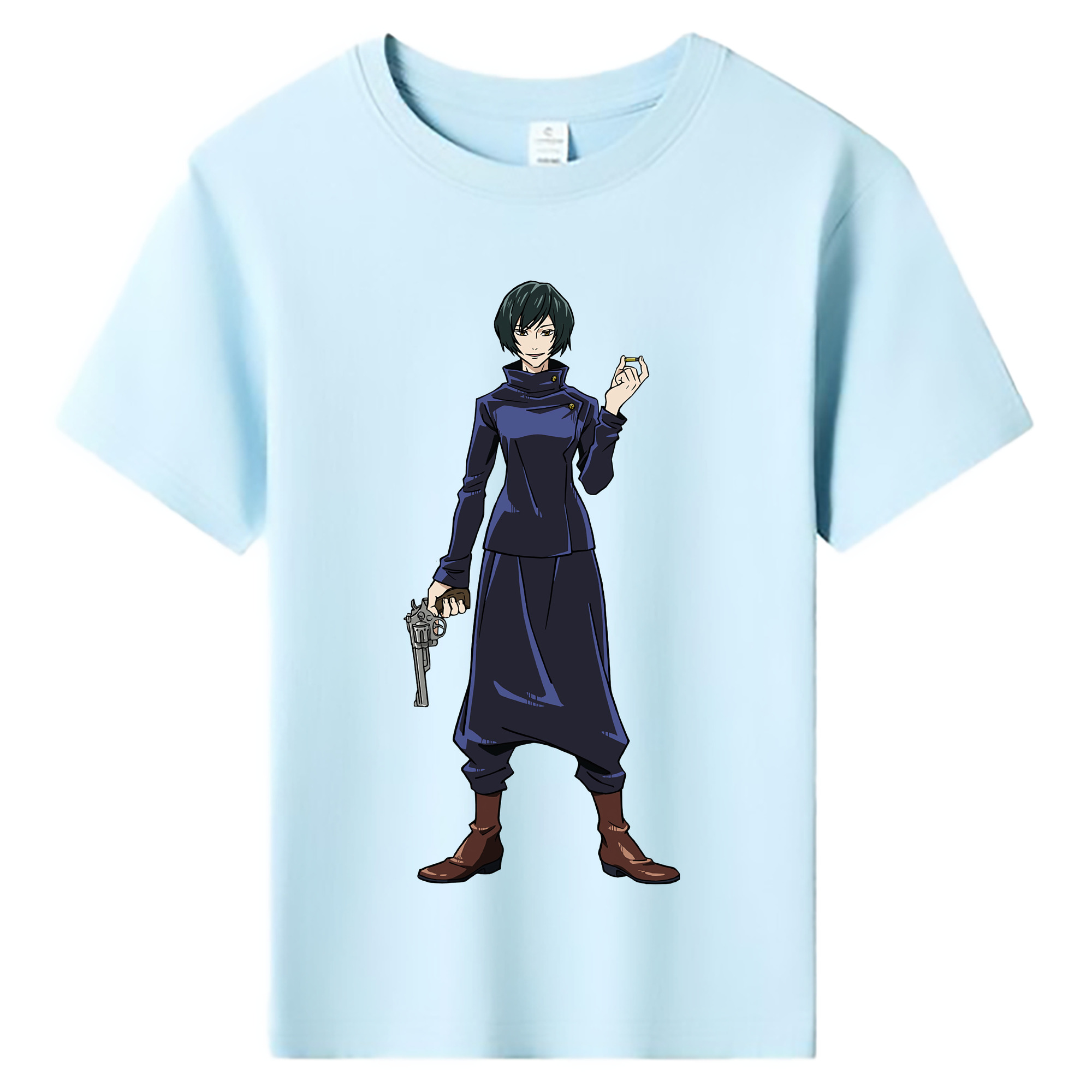 （画像用） 呪術廻戦 Jujutsu Kaisen 綿100％キッズTシャツ（フロントプリント）